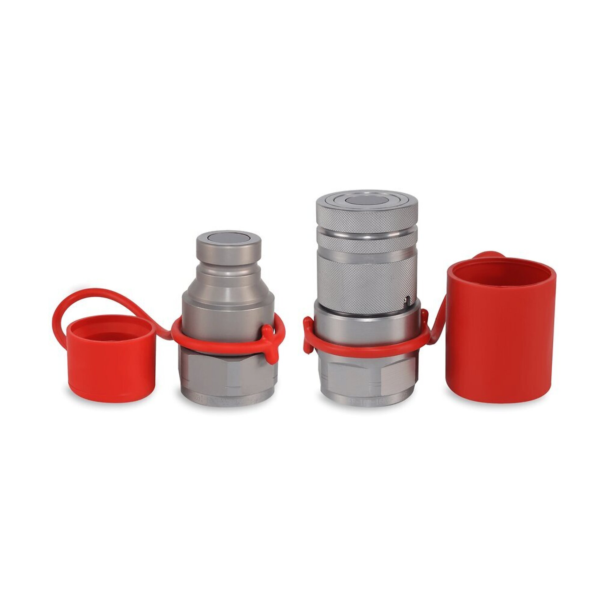 Magister 1? Flat Face Hydraulic Quick Couplers Set - 1? NPT Port